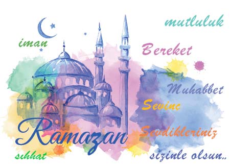Resimli Ramazan Bayramı Mesajları indir.